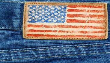 jeans flag